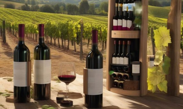 Wine bottle rfid-featrued